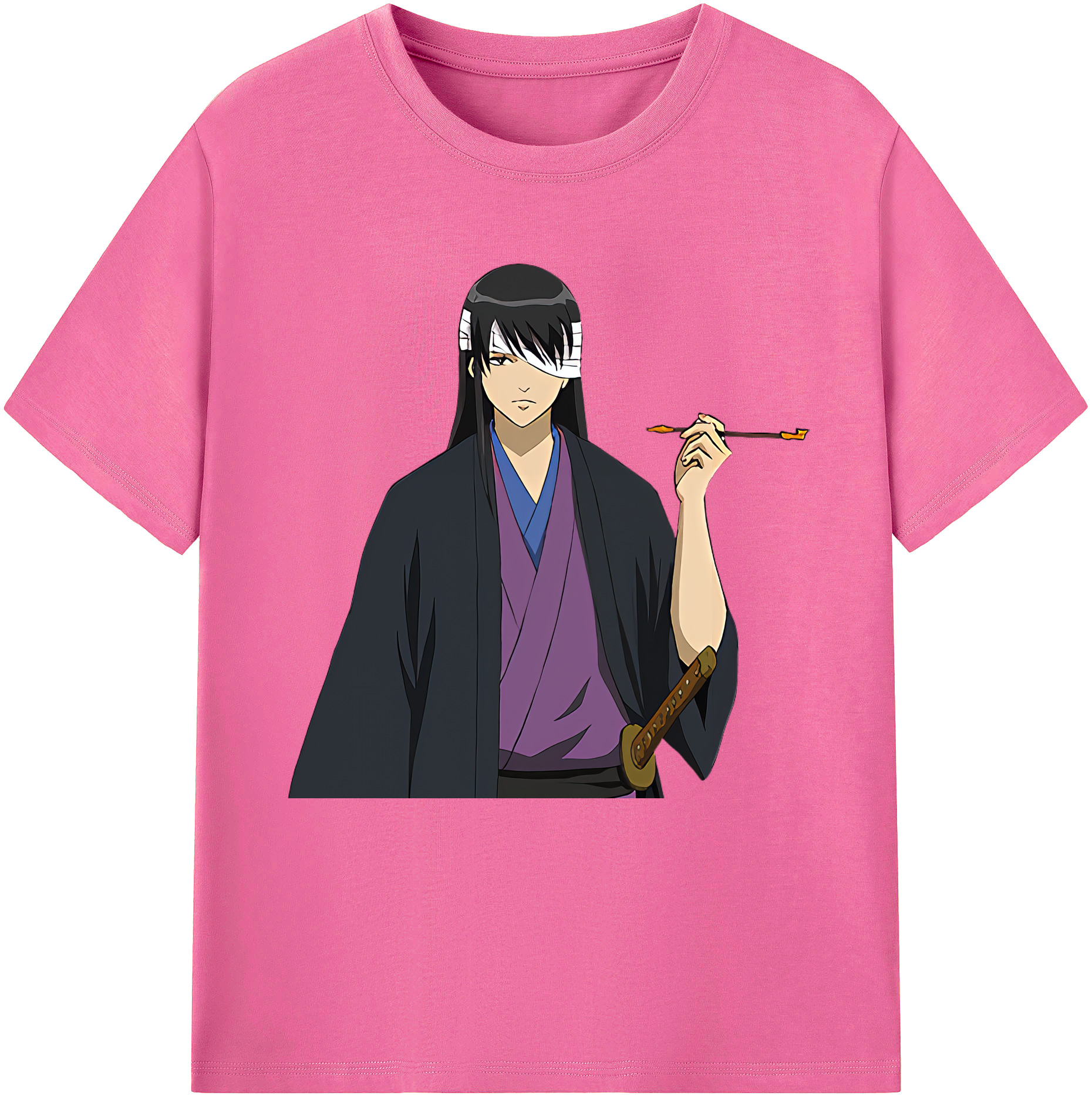 （画像用） ぎんたま 坂田銀時（さかたぎんとき） 神楽 志村新八（しむら しんぱち） GINTAMA Sakata Gintoki Kagura Shimura Shinpachi レディースカジュアルプリントTシャツ（綿100％）